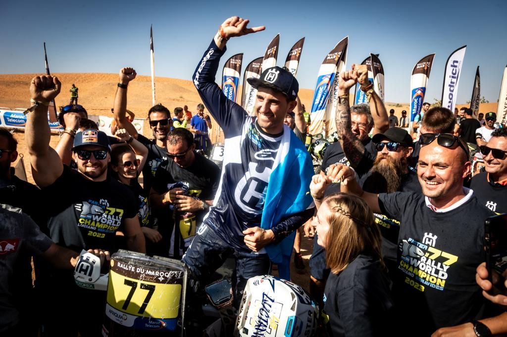Luciano Benavides tras consagrarse campeón mundial de W2RC: "Es un sueño para mi" Luciano Benavides tras consagrarse campeón mundial de W2RC: "Es un sueño para mi"