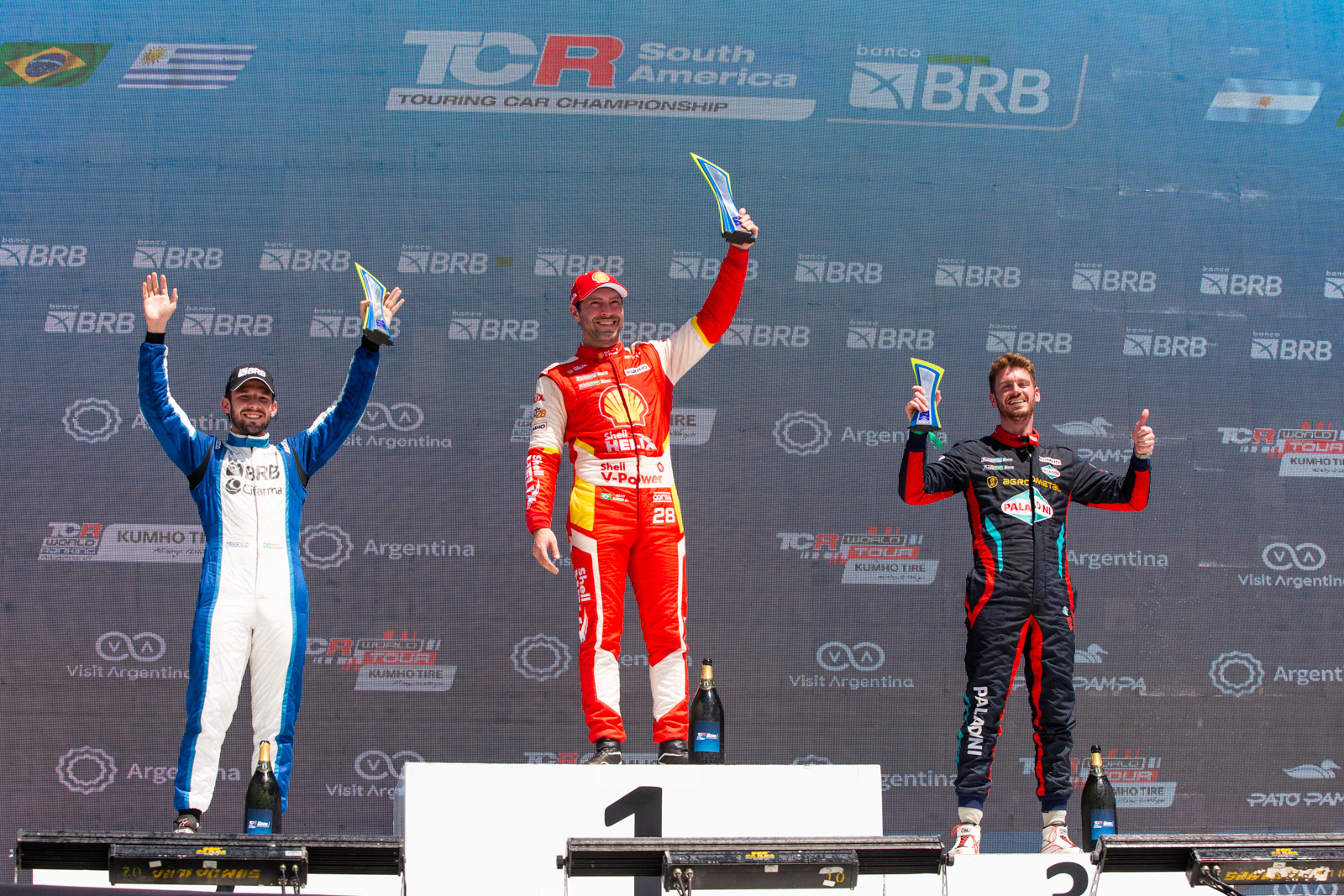 TCR South Americas: las sensaciones del podio que cerró el domingo en Velocitta TCR South Americas: las sensaciones del podio que cerró el domingo en Velocitta