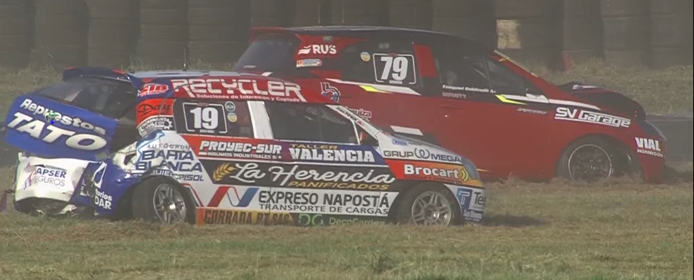 Turismo Pista: el accidente de Exequiel Bastidas, desde la c&aacute;mara on board