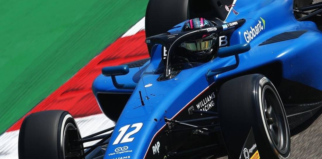 F2: Maloney logró su primera victoria y Colapinto fue 18° en el Sprint en Bahréin F2: Maloney logró su primera victoria y Colapinto fue 18° en el Sprint en Bahréin