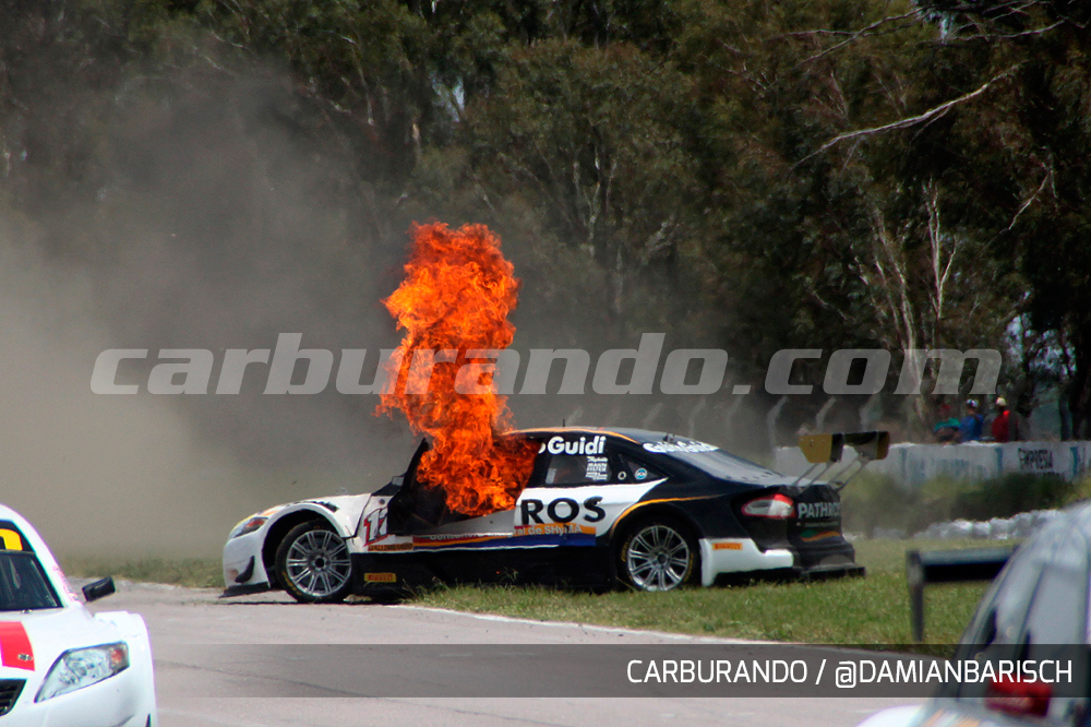 Lado B: el incendio en el auto de Mauro Giallombardo
