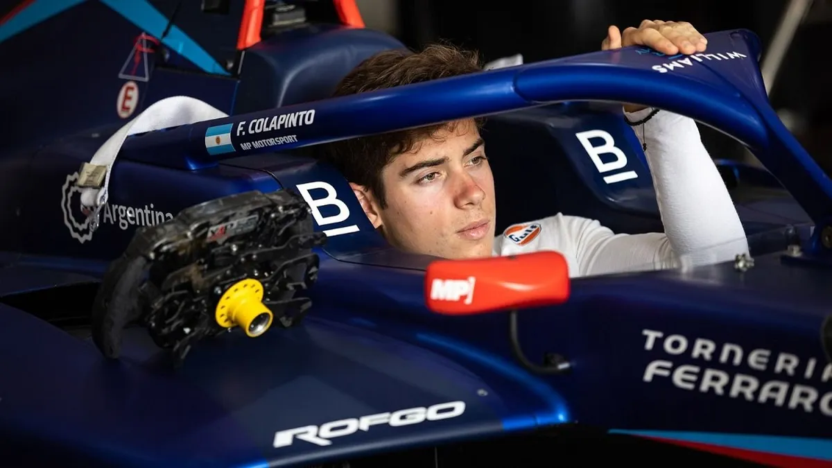Colapinto en Imola: un circuito en donde sabe lo que es subirse a lo más alto del podio Colapinto en Imola: un circuito en donde sabe lo que es subirse a lo más alto del podio