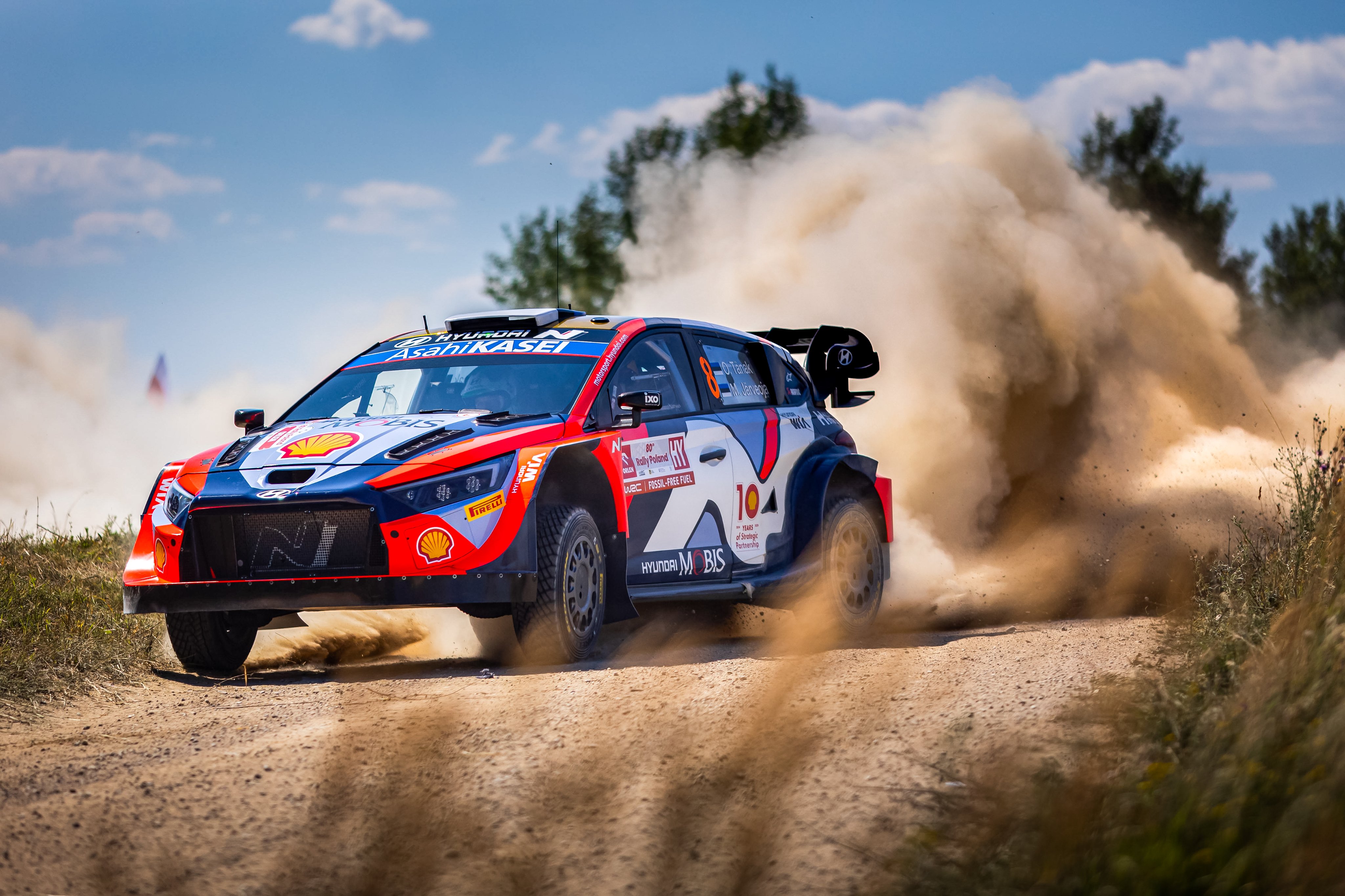 WRC: Ott Tänak arrancó adelante en el Rally de Polonia WRC: Ott Tänak arrancó adelante en el Rally de Polonia