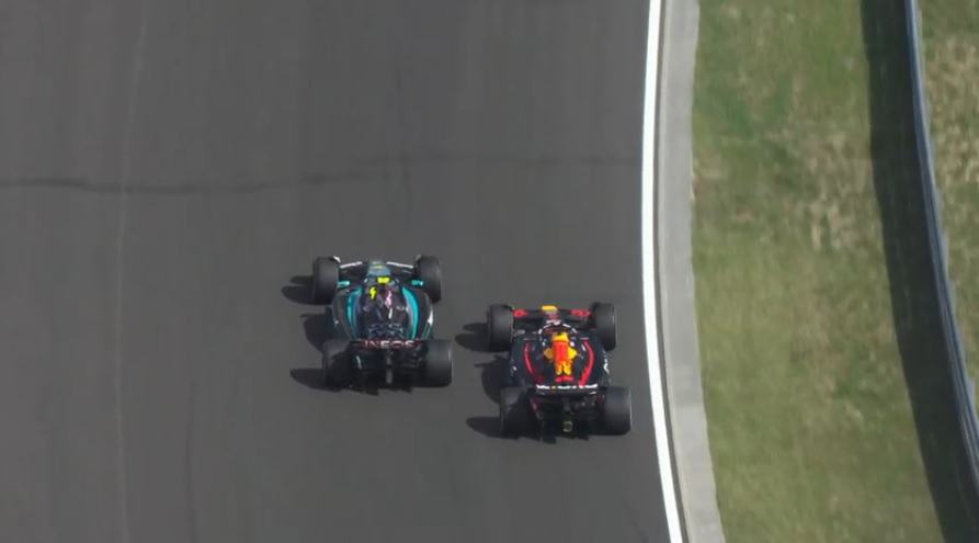 F1: el intenso duelo entre Verstappen y Hamilton en el GP de Hungría F1: el intenso duelo entre Verstappen y Hamilton en el GP de Hungría