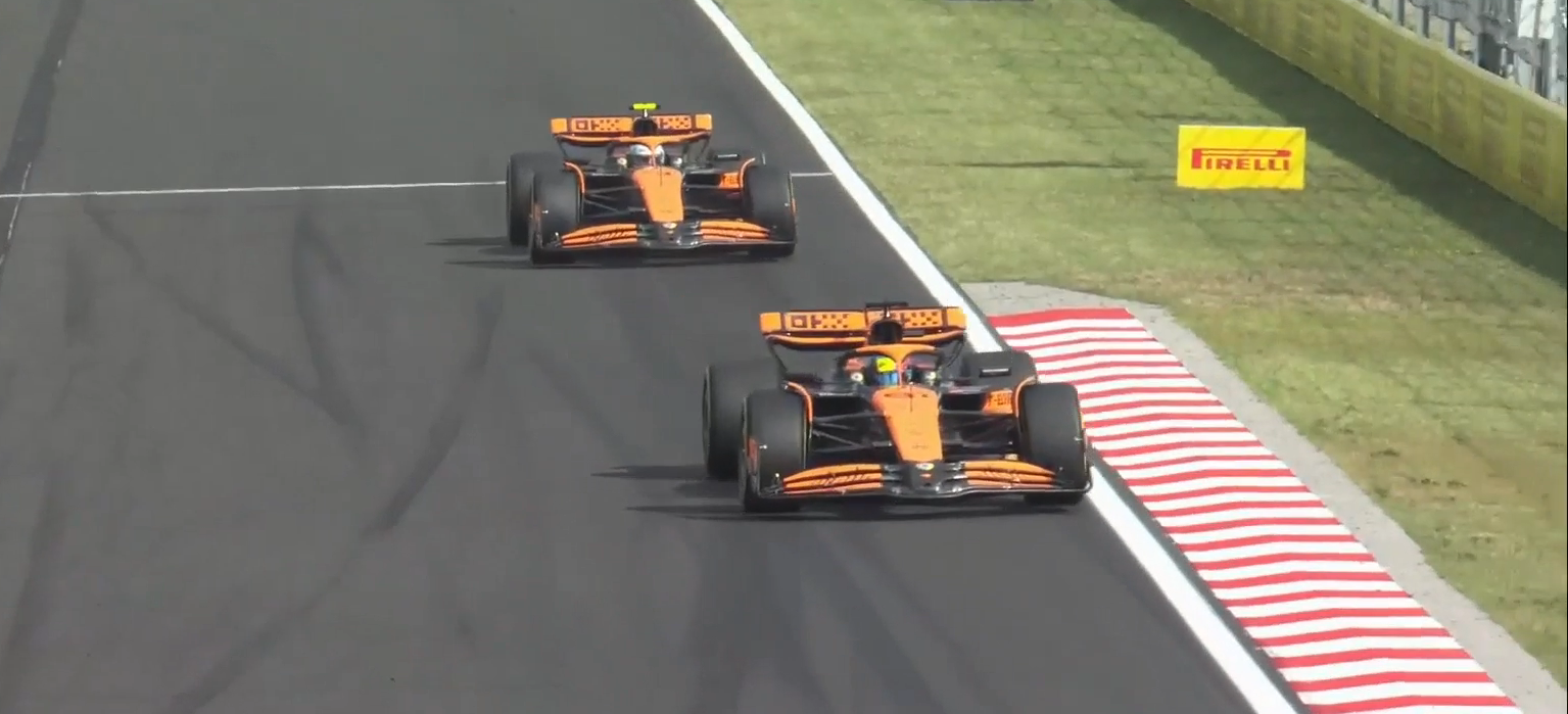 F1: el momento en el que Norris le cedi&oacute; la victoria a Piastri