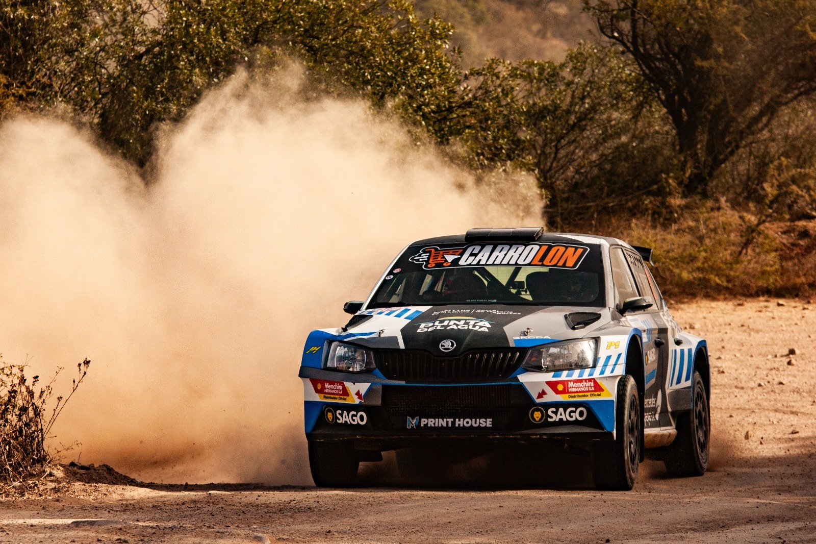 Rally de San Luis: Baldoni volvió y dominó el Shakedown Rally de San Luis: Baldoni volvió y dominó el Shakedown