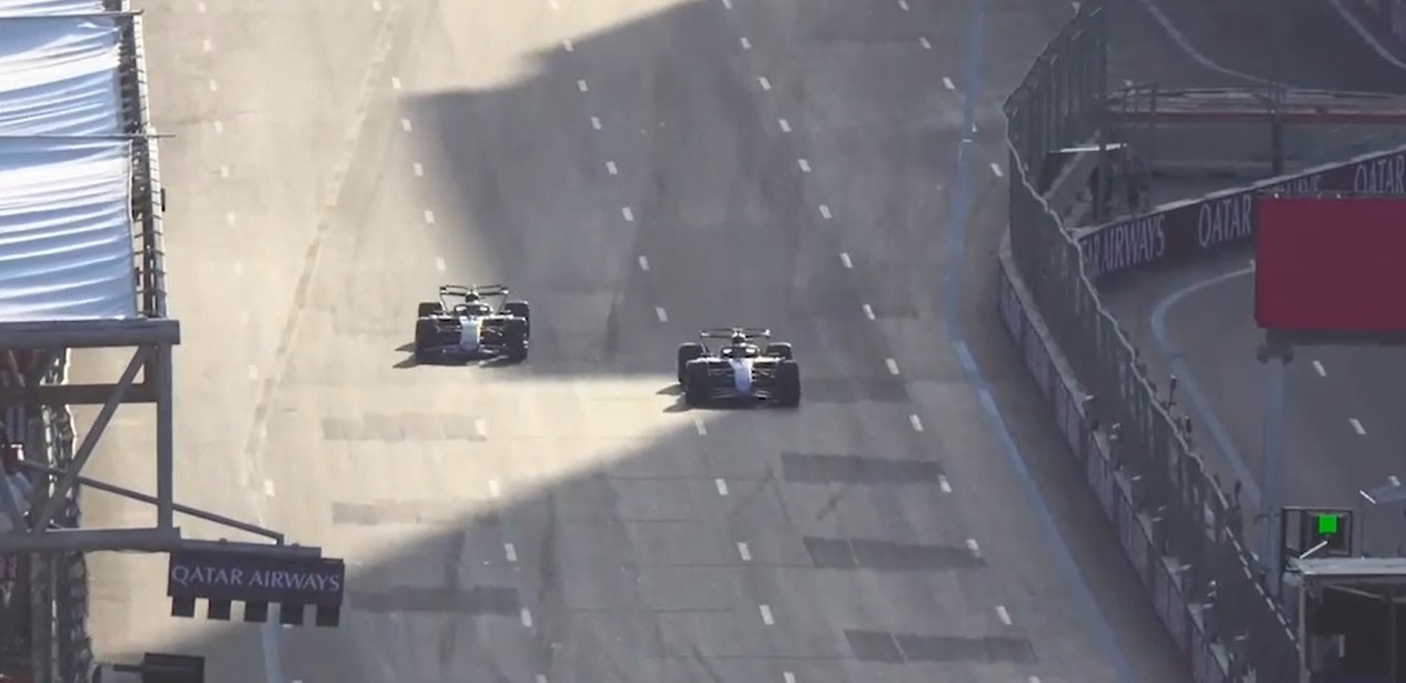 F1: tras el golpe, Colapinto volvió a pista y busca los límites con el Williams en Baku F1: tras el golpe, Colapinto volvió a pista y busca los límites con el Williams en Baku