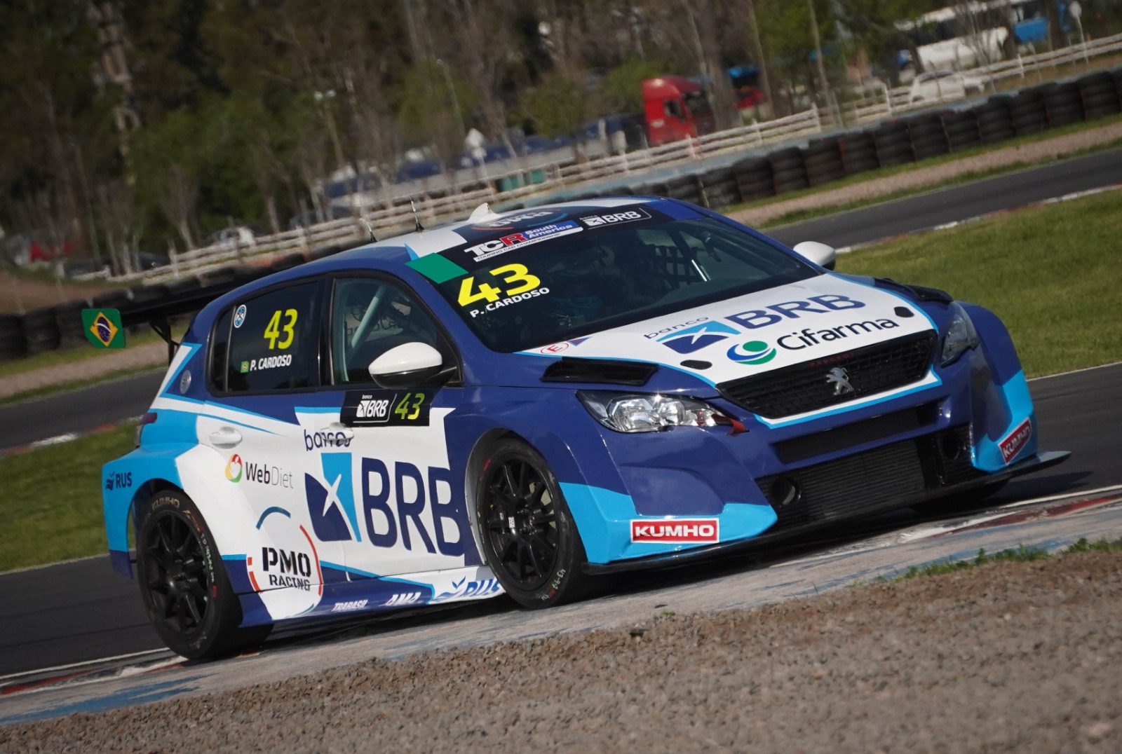 TCR South America: Cardoso fue la referencia del primer entrenamiento