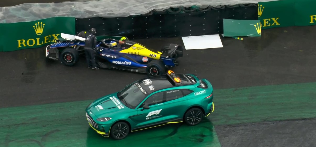 F1: un accidente dejó sin chances a Colapinto en la clasificación para el GP de Brasil F1: un accidente dejó sin chances a Colapinto en la clasificación para el GP de Brasil