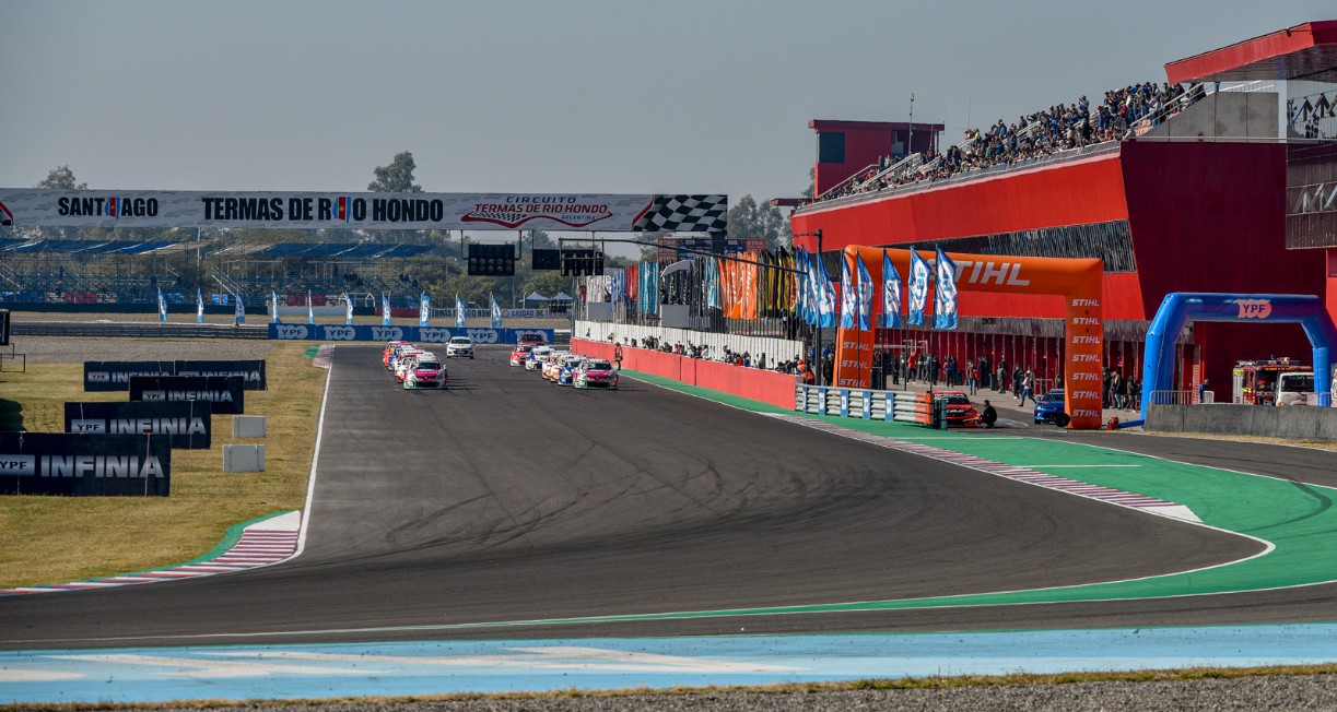 Los horarios del TC2000 y el TCR South America en Termas de R&iacute;o Hondo