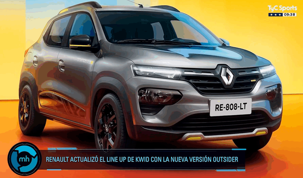 Renault Kwid renovó su line up con la versión ‘Outsider’ Renault Kwid renovó su line up con la versión ‘Outsider’