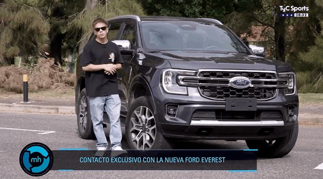 Ford Everest: contacto exclusivo con la nueva SUV que llega a Argentina Ford Everest: contacto exclusivo con la nueva SUV que llega a Argentina