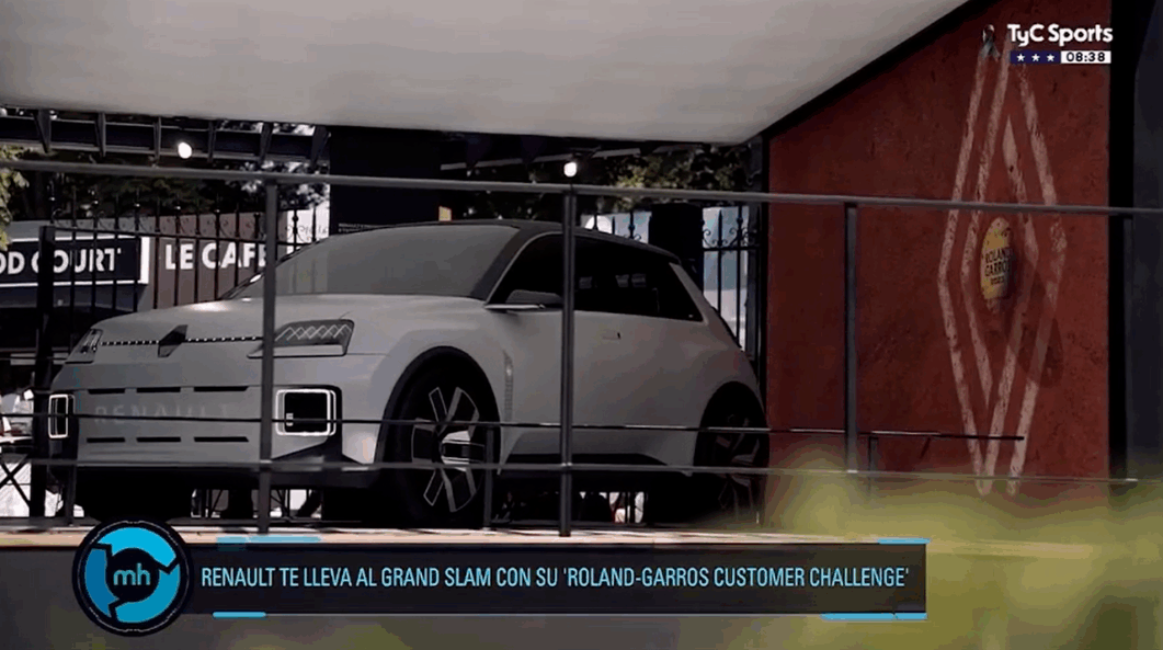 Renault te lleva al Roland-Garros, con su nuevo ‘Customer Challenge’ Renault te lleva al Roland-Garros, con su nuevo ‘Customer Challenge’