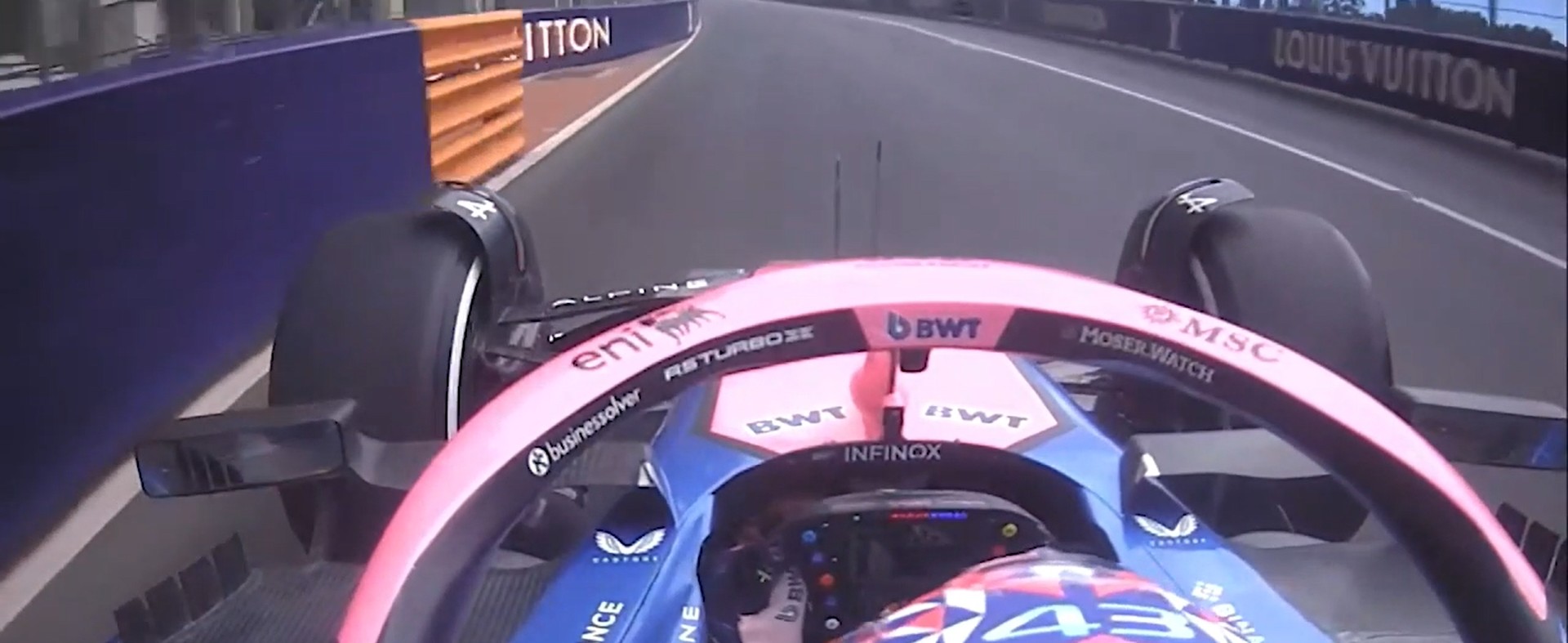 F1: Colapinto ya gira con el Alpine en la FP1 del GP de M&oacute;naco