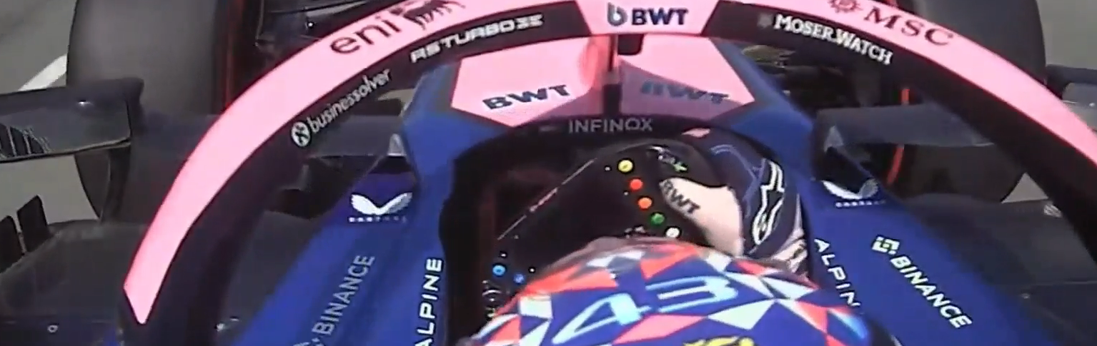 F1: as&iacute; fue la vuelta r&aacute;pida de Colapinto en la clasificaci&oacute;n del GP de M&oacute;naco