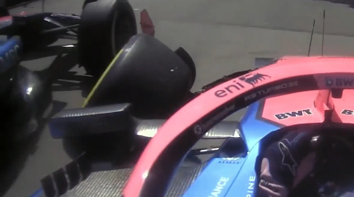 F1: &iexcl;Atenci&oacute;n! Colapinto se salv&oacute; con lo justo del golpe de Gasly en el GP de M&oacute;naco