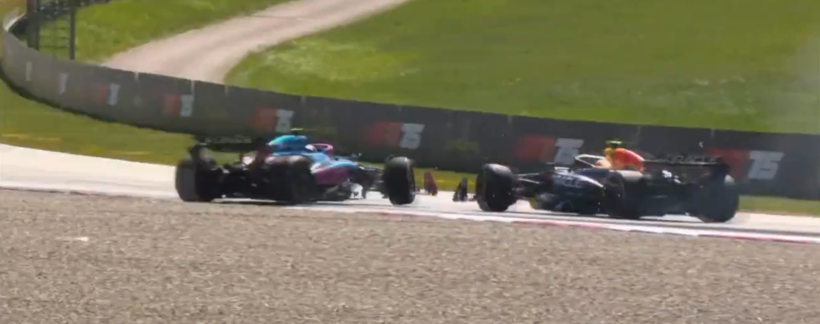 F1: la rotura que hubo en el Alpine de Colapinto tras el toque con Tsunoda