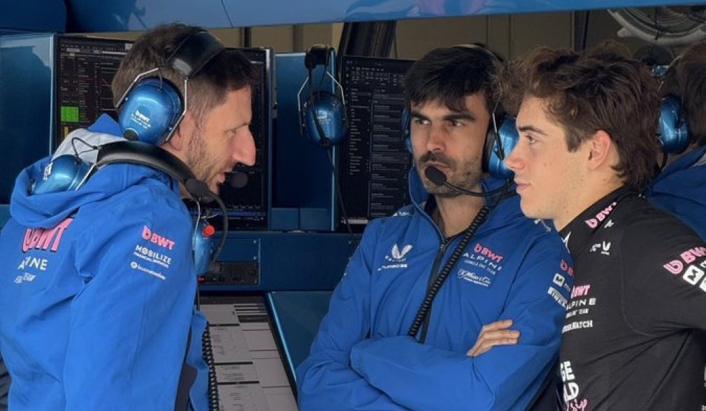 F1: el gesto de los integrantes de Alpine al momento que Colapinto lleg&oacute; al box tras el abandono