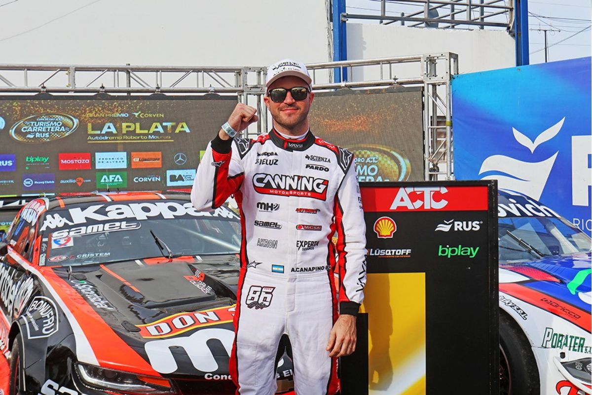 TC: Canapino, asentado y con consciencia del quinto t&iacute;tulo tras el triunfo en La Plata: "Es una locura, estoy viviendo un sue&ntilde;o"