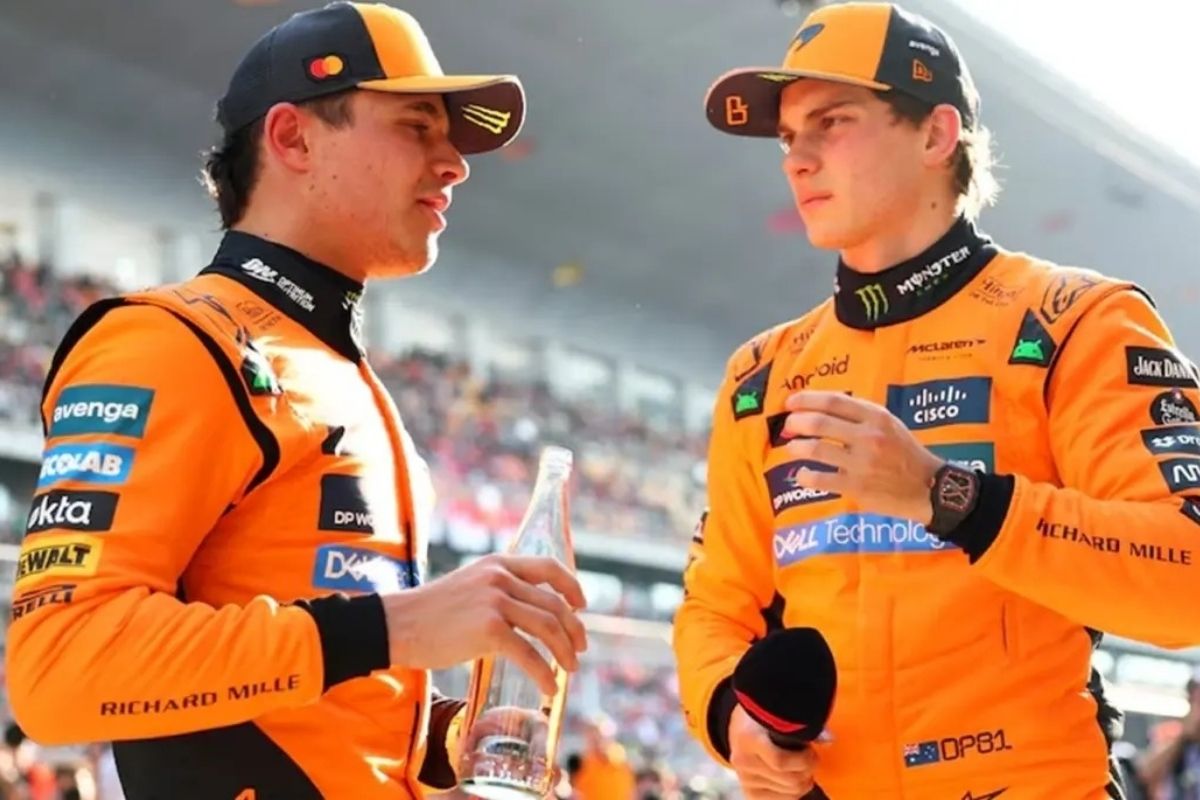F1: Norris deja atr&aacute;s las diferencias: &ldquo;Piastri ser&aacute; campe&oacute;n del mundo&rdquo;