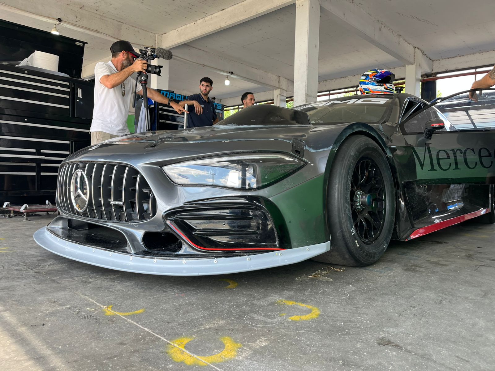 TC: Caunedo y la prueba del Mercedes en el Mouras: "El panorama es mejor"