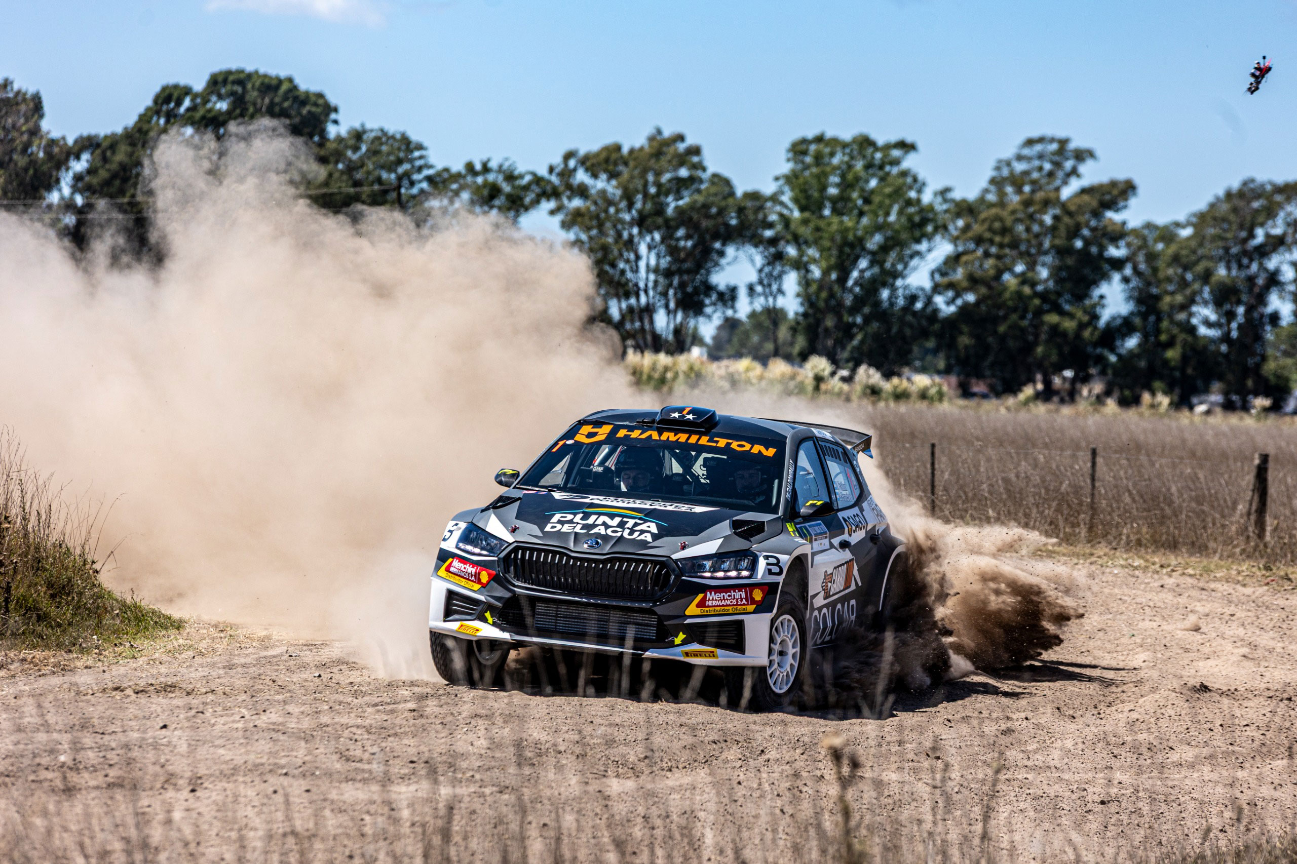 Rally Argentino: Baldoni, el dueño del shakedown en los Pagos del Tuyú Rally Argentino: Baldoni, el dueño del shakedown en los Pagos del Tuyú