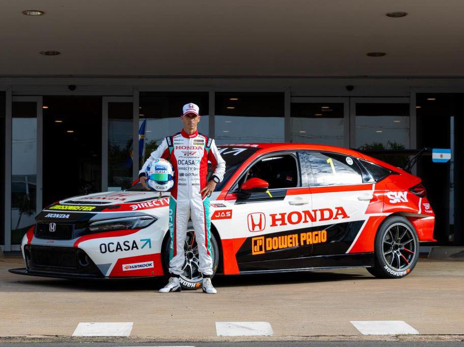 TCR South America: Leonel Pern&iacute;a, el due&ntilde;o de la primera clasificaci&oacute;n del a&ntilde;o en Curvelo