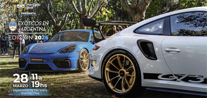 Exóticos en Argentina 2026: el evento con más de 180 Ferrari, Lamborghini y autos de lujo llega al Hipódromo de San Isidro Exóticos en Argentina 2026: el evento con más de 180 Ferrari, Lamborghini y autos de lujo llega al Hipódromo de San Isidro