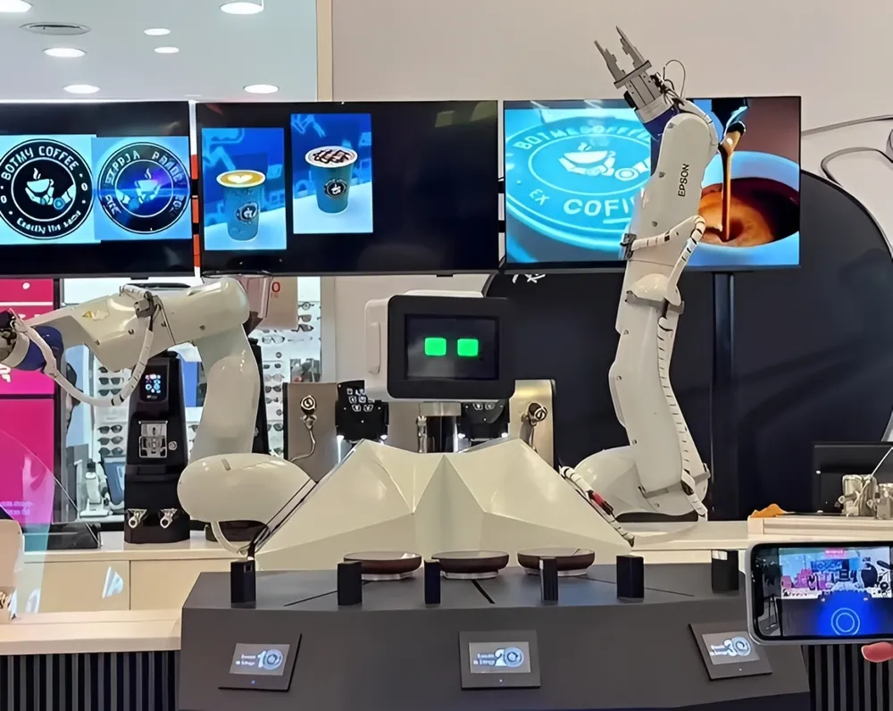 Una cafetería atendida por un robot llegó a un shopping de Buenos Aires: ¿hace mejor café que un humano? Una cafetería atendida por un robot llegó a un shopping de Buenos Aires: ¿hace mejor café que un humano?