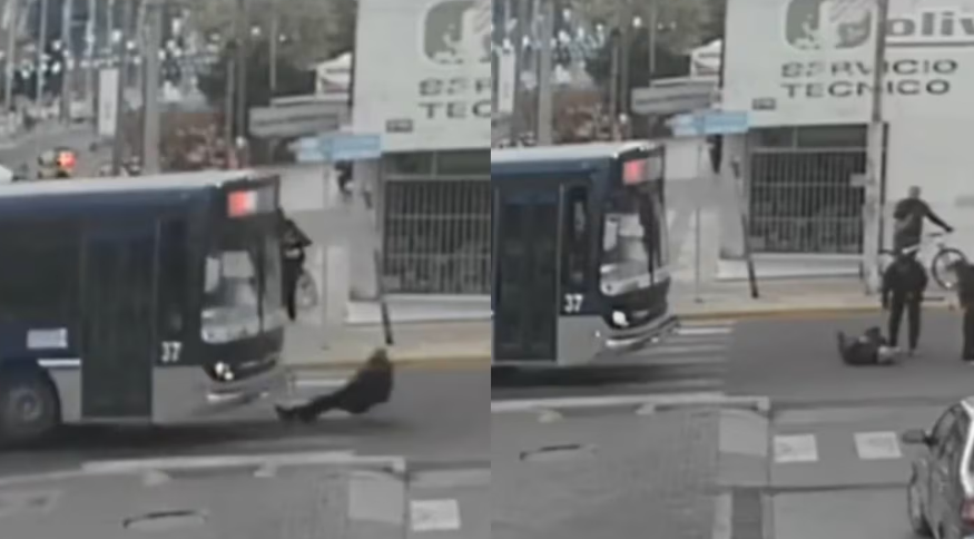 Un jubilado de 70 años fue atropellado por un colectivo en Mendoza Un jubilado de 70 años fue atropellado por un colectivo en Mendoza