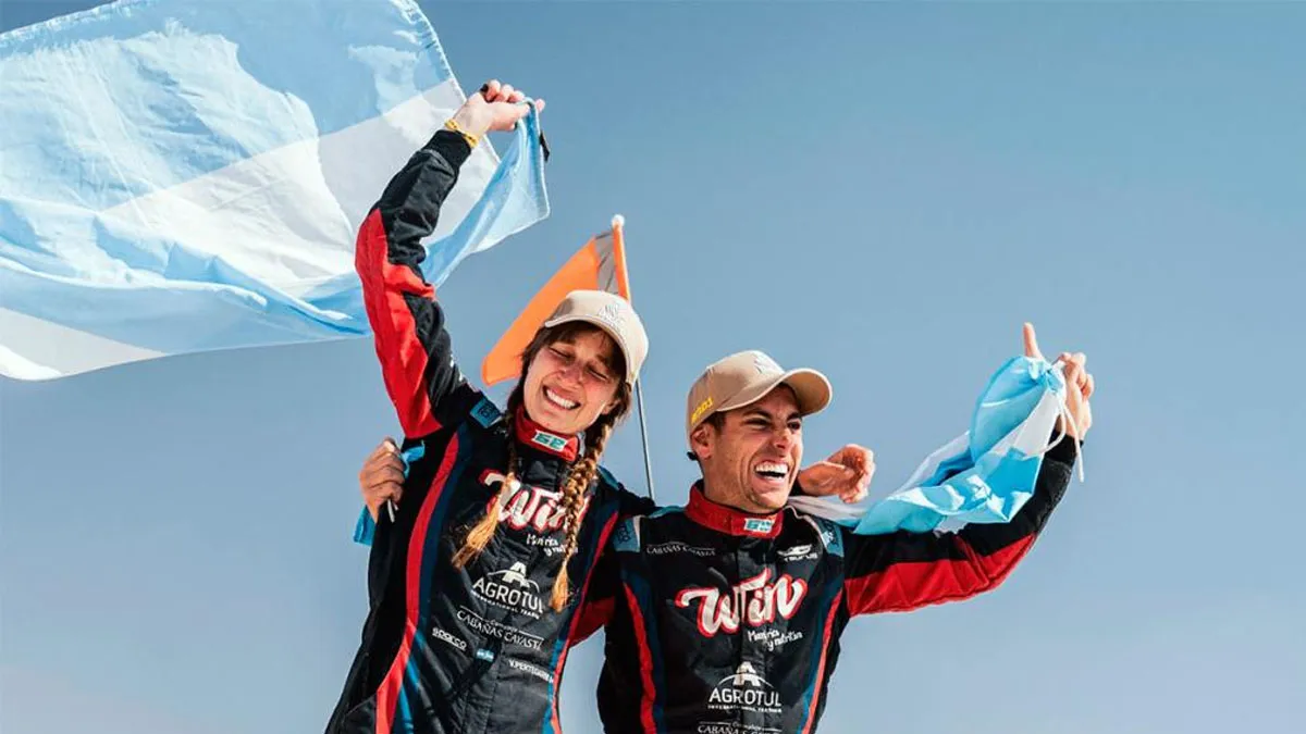 Dakar: &iexcl;Pegan el salto! Cavigliasso y Pertegarini correr&aacute;n en la categor&iacute;a Ultimate en 2027