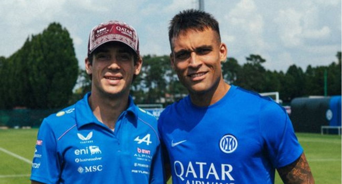 &iexcl;Reuni&oacute;n albiceleste! Colapinto visit&oacute; a Lautaro Mart&iacute;nez en la previa al GP de Italia