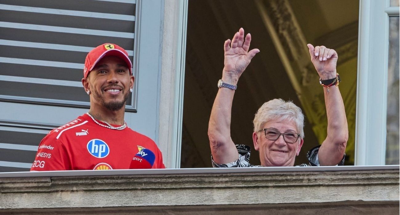Lewis Hamilton emocion&oacute; a los fan&aacute;ticos al compartir un momento con su madre antes del GP de Italia
