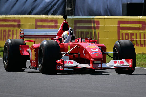 El emocionante homenaje de Vettel a Schumacher con una Ferrari hist&oacute;rica en Monza