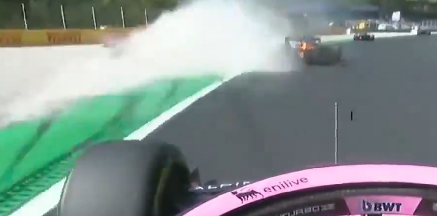 F1: así se vio el fortísimo accidente de Leclerc desde el Alpine de Colapinto F1: así se vio el fortísimo accidente de Leclerc desde el Alpine de Colapinto