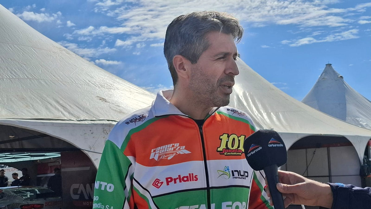 Jonatan Castellano y la necesidad de la victoria en el TC: "Vamos a ir a buscarla fecha a fecha"
