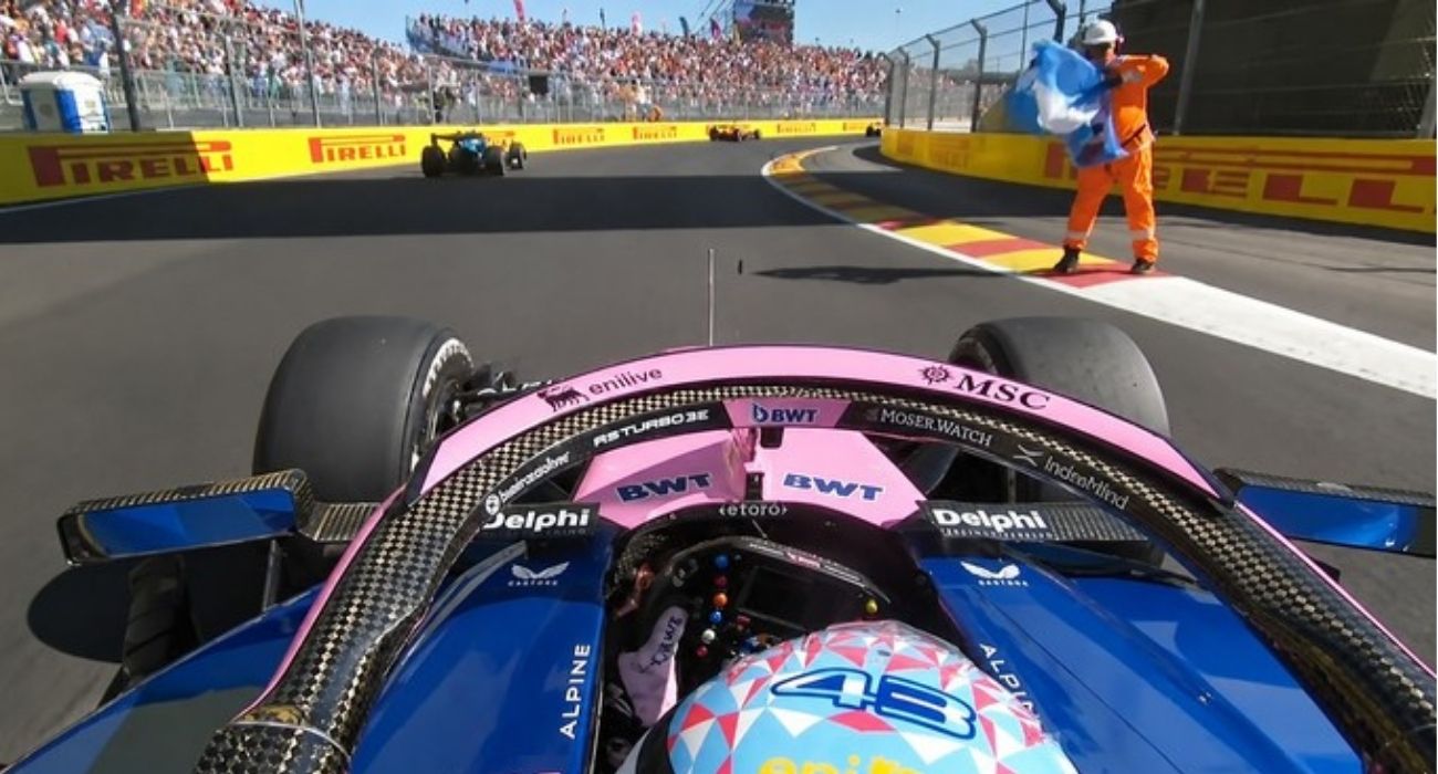 F1: el detalle in&eacute;dito que revel&oacute; Colapinto de la bandera argentina que flame&oacute; en el GP de Espa&ntilde;a