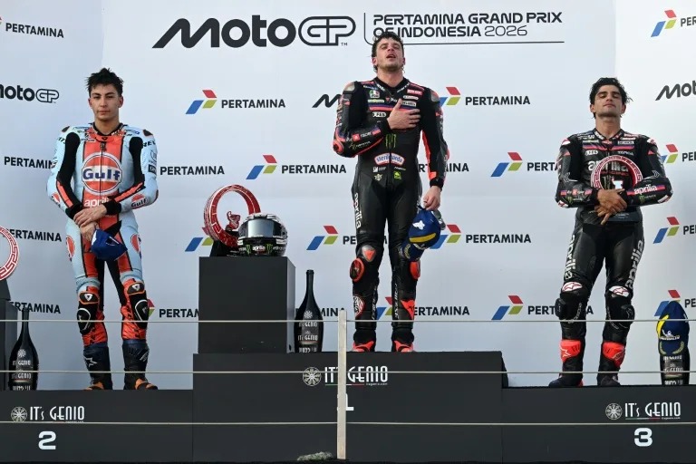 Bezzecchi se impuso en el GP de Indonesia y Martin recuper&oacute; la punta del campeonato de MotoGP