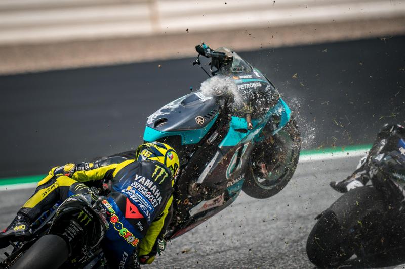 Rossi y una importante reflexi&oacute;n tras el accidente en Austria