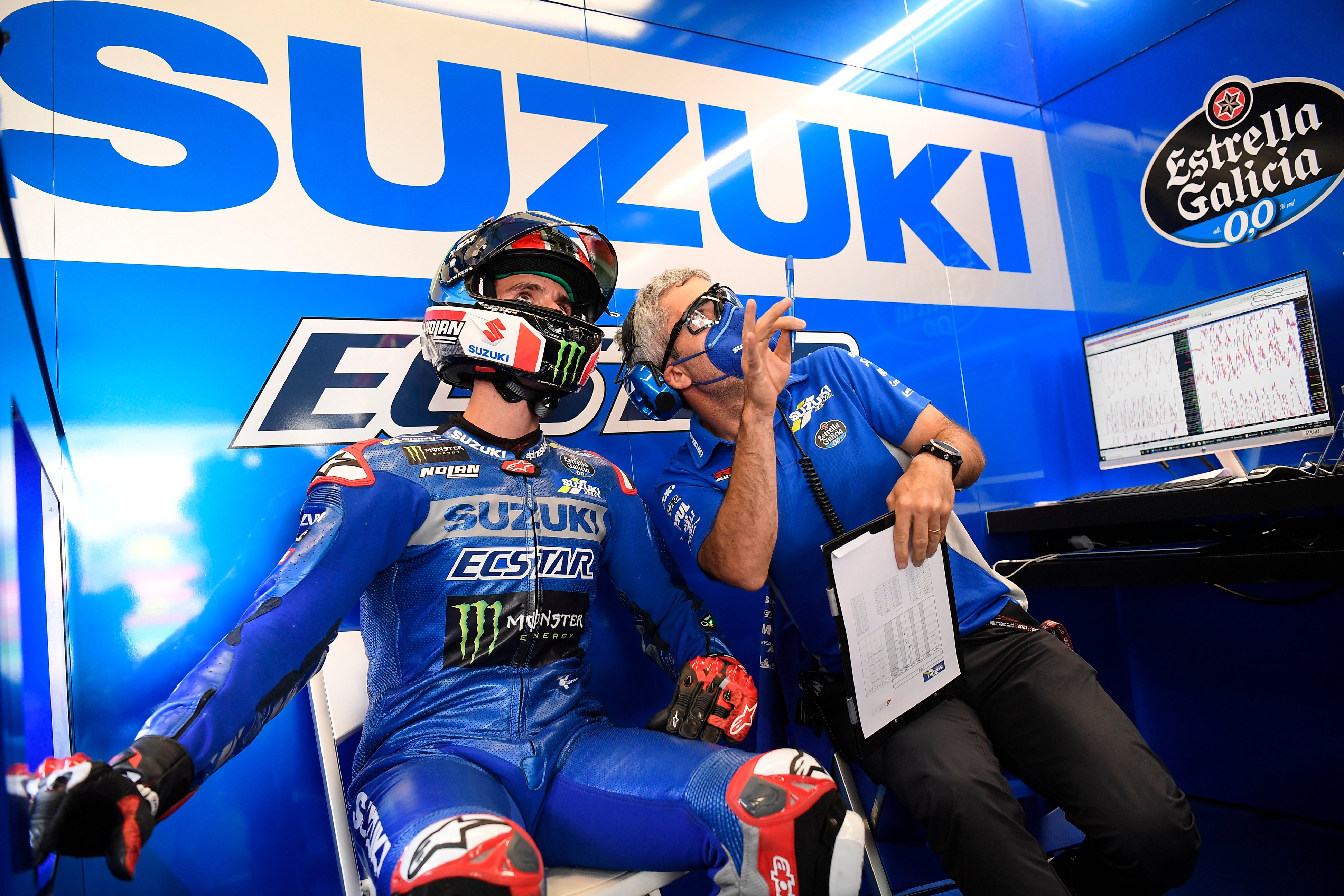 Rins se fracturó y no podrá correr el GP de Cataluña Rins se fracturó y no podrá correr el GP de Cataluña