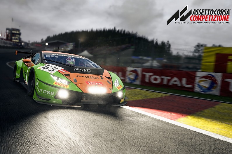 El juego oficial del Blacpain GT Series