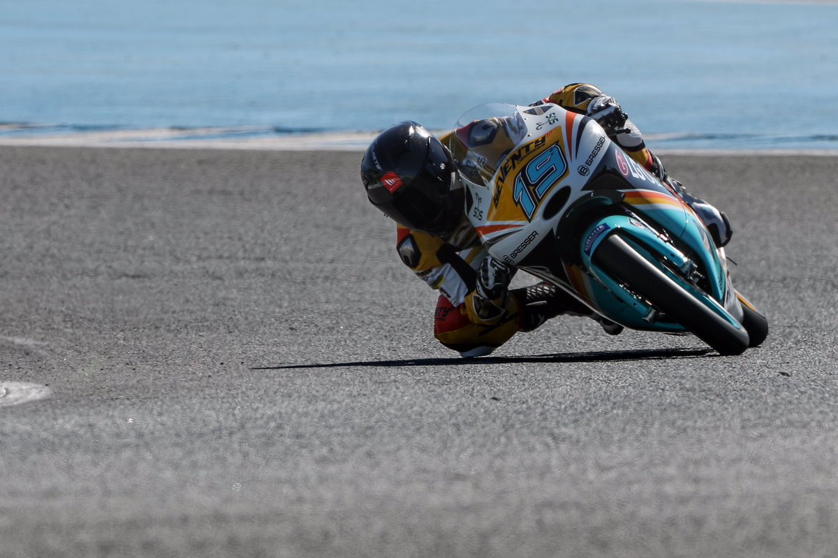 Rodrigo progresa en Moto3 Rodrigo progresa en Moto3