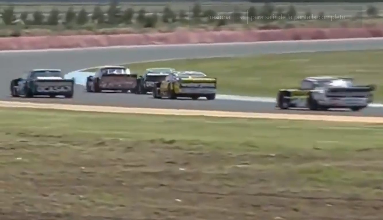 El momento que complic&oacute; la carrera de Canapino en San Nicol&aacute;s