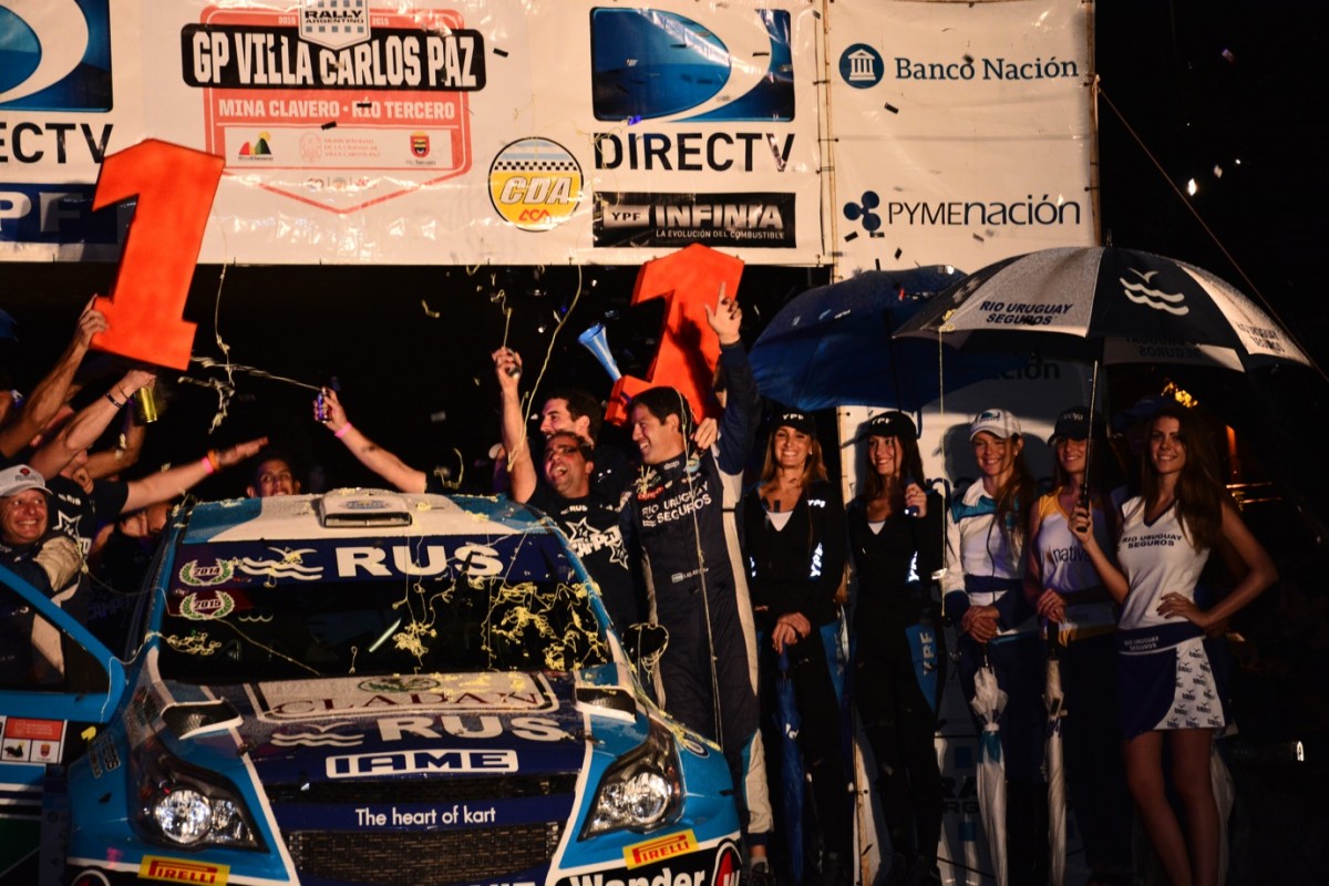 Rally Argentino larga en Villa Carlos Paz Rally Argentino larga en Villa Carlos Paz
