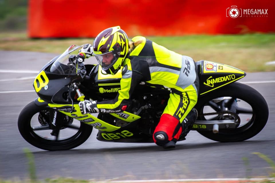 Dana Bucemo encara un a&ntilde;o de aprendizaje en el Superbike Argentino