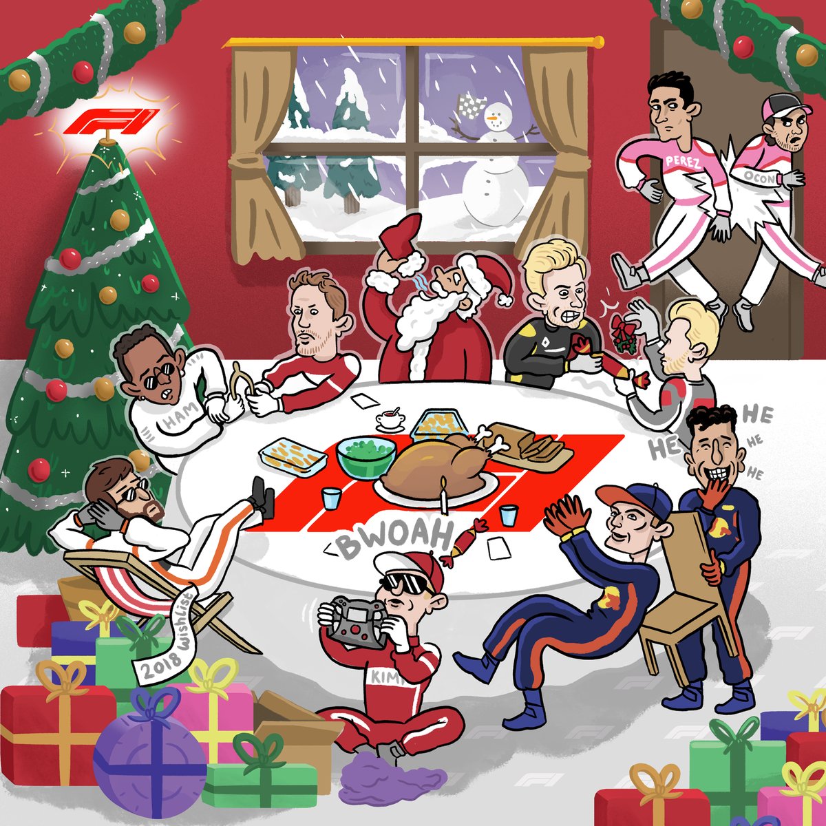 La Navidad de la F&oacute;rmula 1