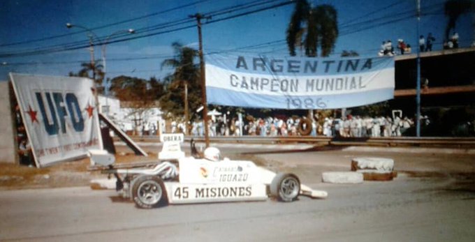 Hoy 34 años de la carrera de la F2 Codasur en Iguazú Hoy 34 años de la carrera de la F2 Codasur en Iguazú