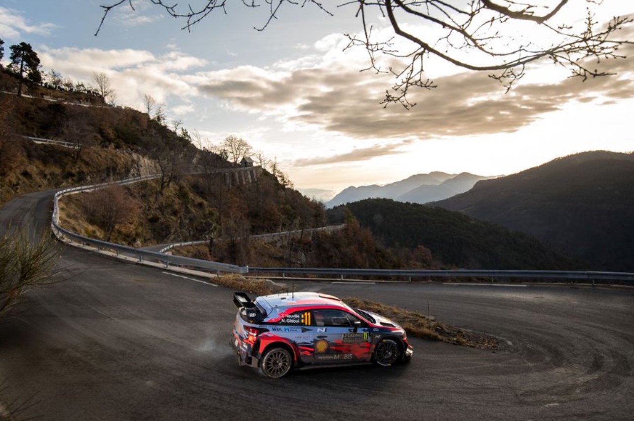Las mejores imágenes del Rally Mundial en Montecarlo Las mejores imágenes del Rally Mundial en Montecarlo