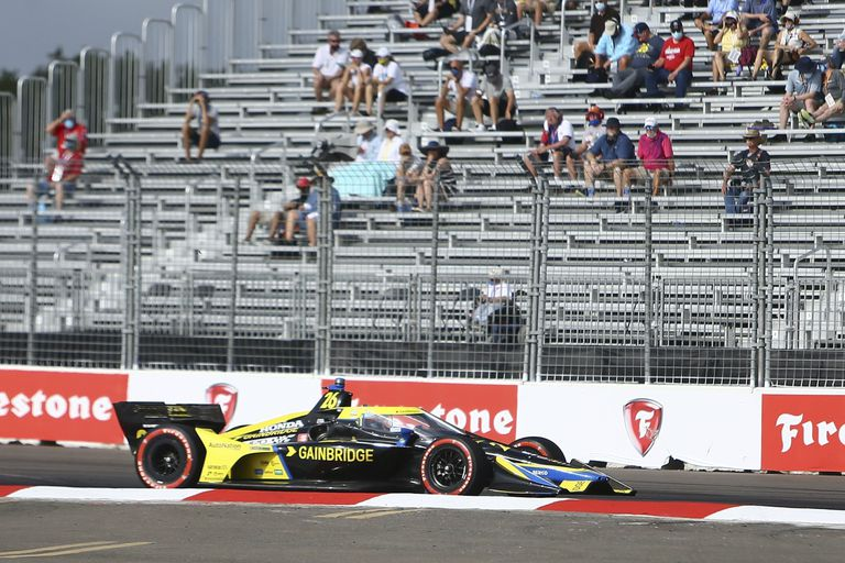 Colton Herta gan&oacute; en St. Petersburg, 2&deg; fecha de IndyCar 2021