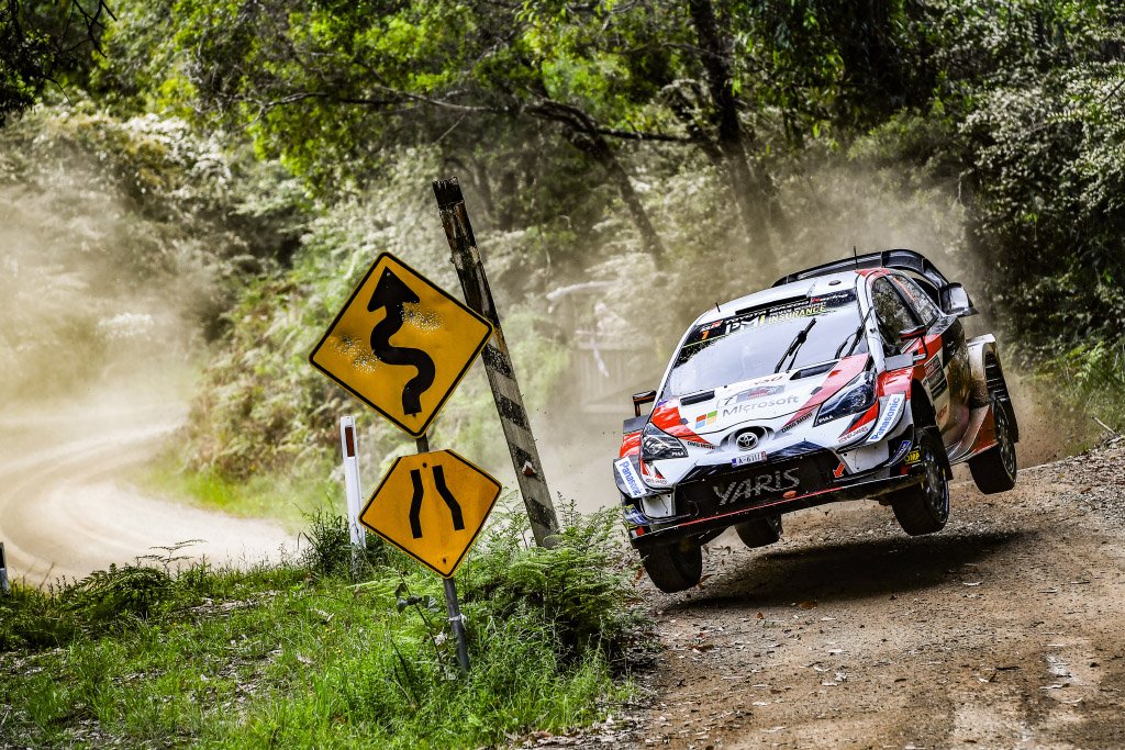 Jari Matti Latvala tomó las riendas del Rally de Australia Jari Matti Latvala tomó las riendas del Rally de Australia